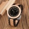 Male Antique Wooden Watch With Giftbox